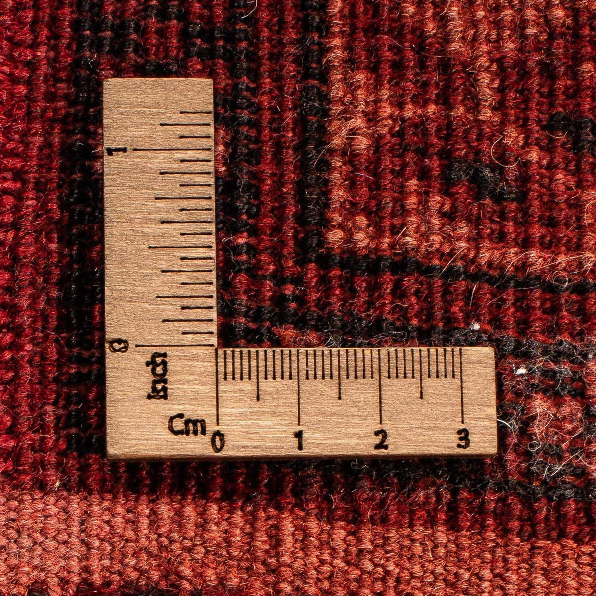 Pakistaans tapijt - 115 x 64 cm - donkerrood