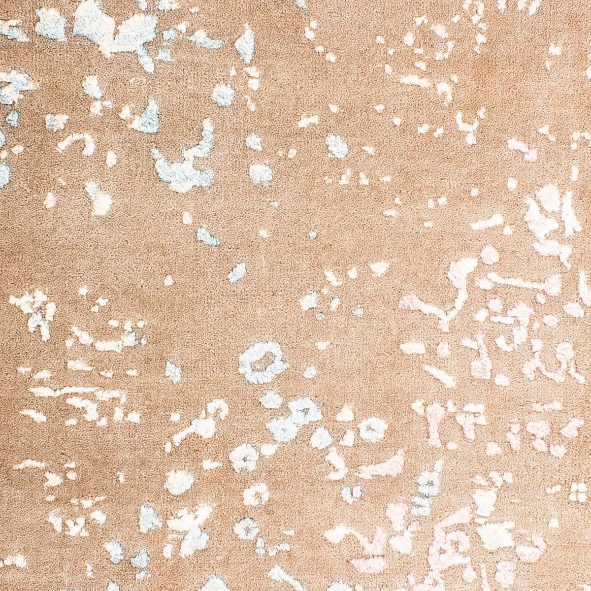 Designer tapijt - 88 x 63 cm - lichtbruin