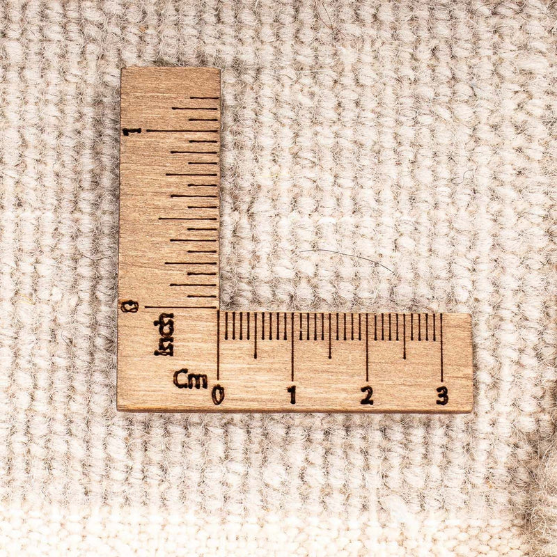 Designer tapijt - 88 x 63 cm - lichtbruin