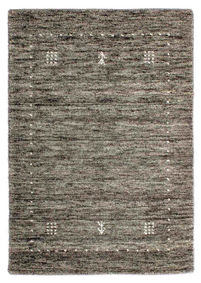 Gabbeh Tapijt - Loribaft Indus - 95 x 63 cm - grijs