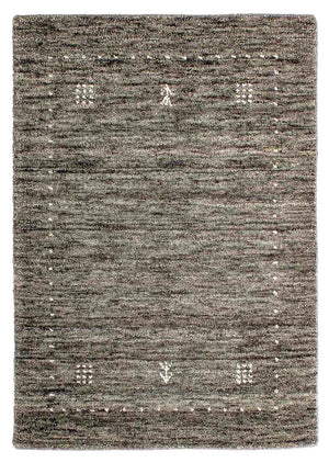 Gabbeh Tapijt - Loribaft Indus - 95 x 63 cm - grijs