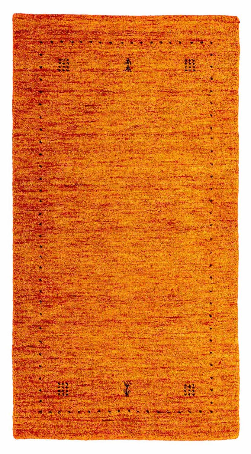 Gabbeh Tapijt - Loribaft Indus - 133 x 70 cm - oranje