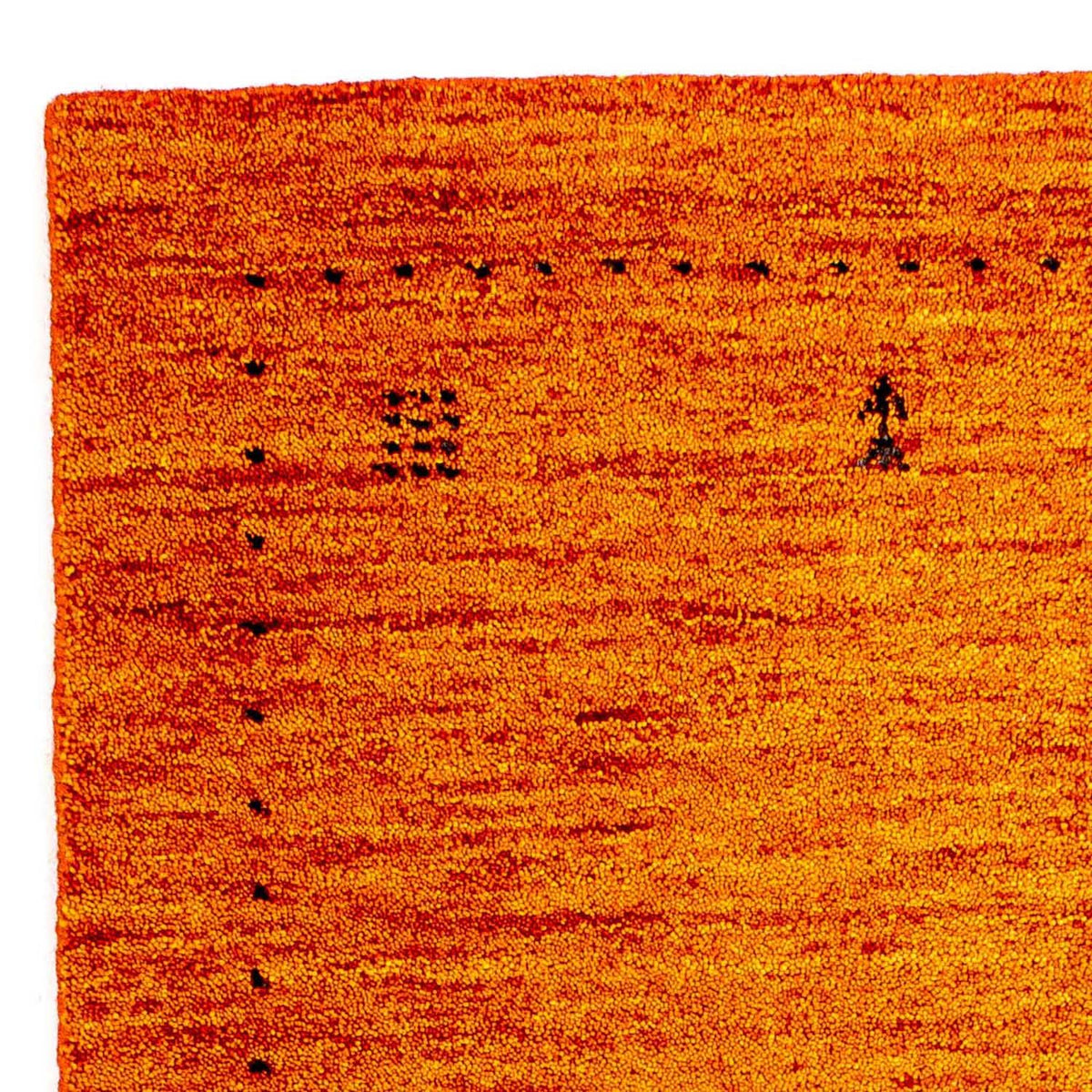 Gabbeh Tapijt - Loribaft Indus - 133 x 70 cm - oranje