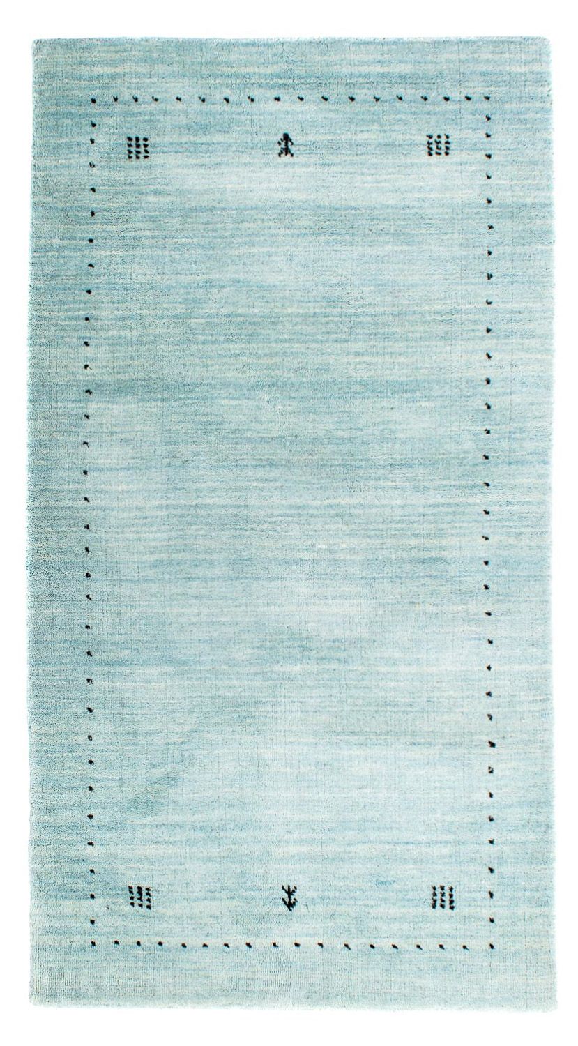 Gabbeh Tapijt - Loribaft Indus - 140 x 70 cm - lichtblauw