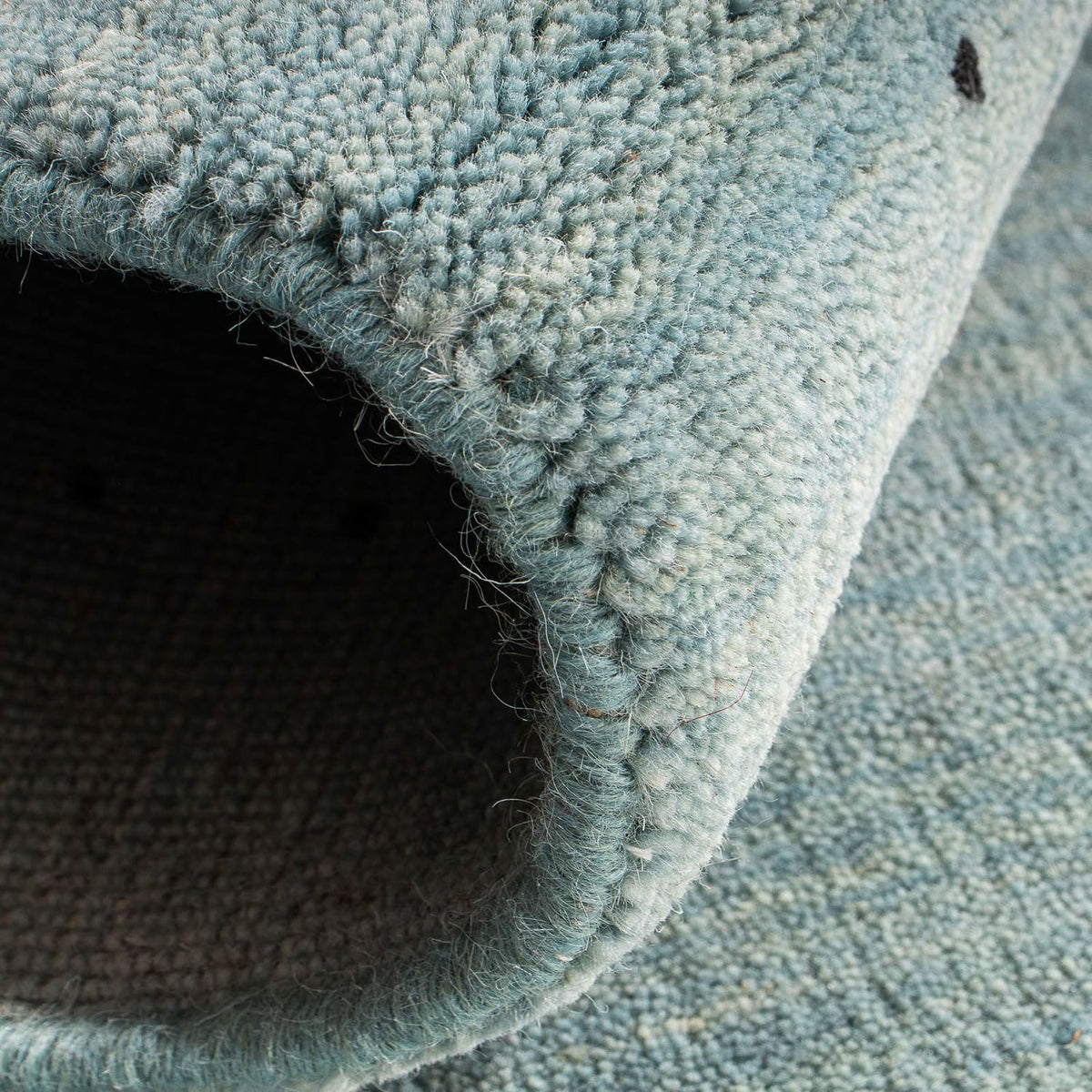 Gabbeh Tapijt - Loribaft Indus - 140 x 70 cm - lichtblauw