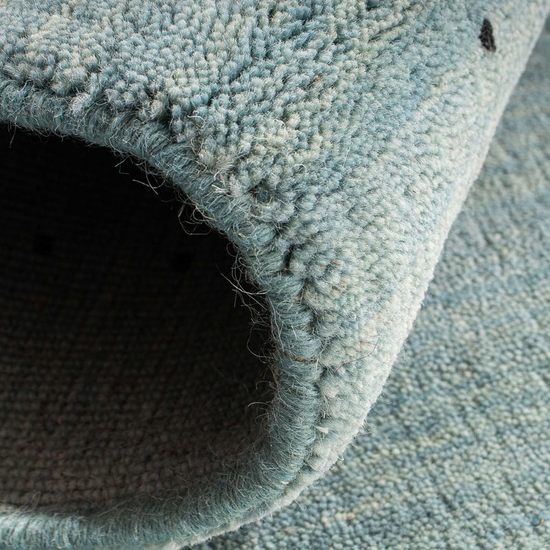 Gabbeh Tapijt - Loribaft Indus - 140 x 70 cm - lichtblauw