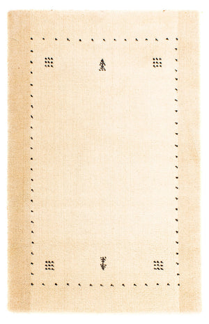 Gabbeh Tapijt - Loribaft Indus - 93 x 63 cm - beige