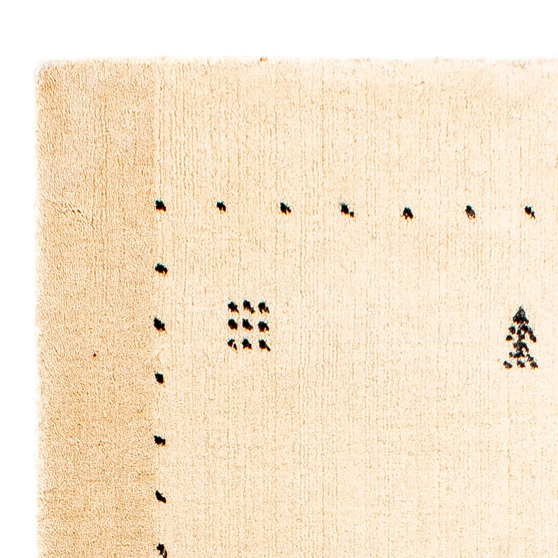 Gabbeh Tapijt - Loribaft Indus - 93 x 63 cm - beige