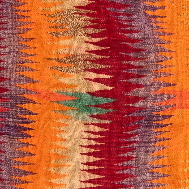 Loper Kelim tapijt - Oud - 265 x 125 cm - veelkleurig