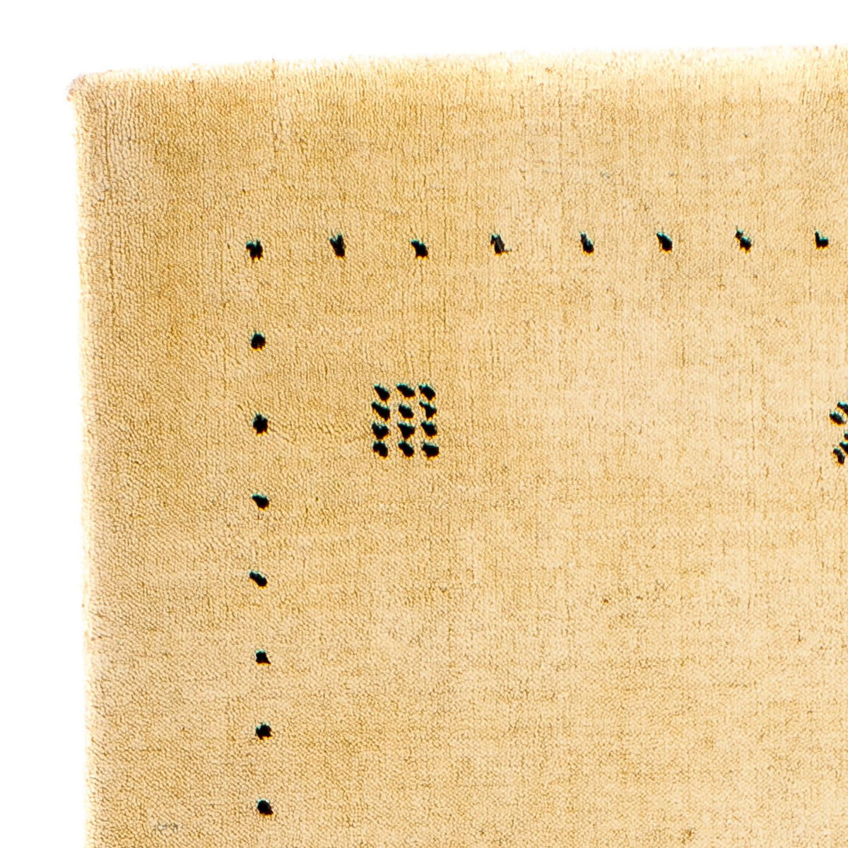 Gabbeh Tapijt - Loribaft Indus - 142 x 73 cm - beige