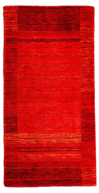 Gabbeh Tapijt - Loribaft Indus - 142 x 77 cm - rood