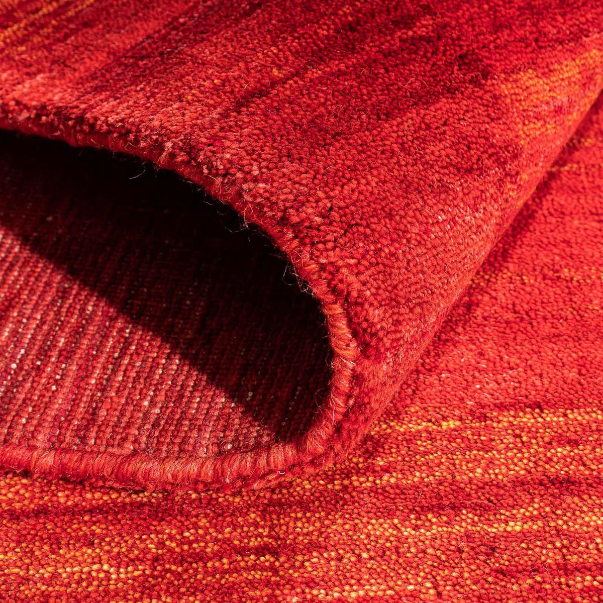 Gabbeh Tapijt - Loribaft Indus - 142 x 77 cm - rood