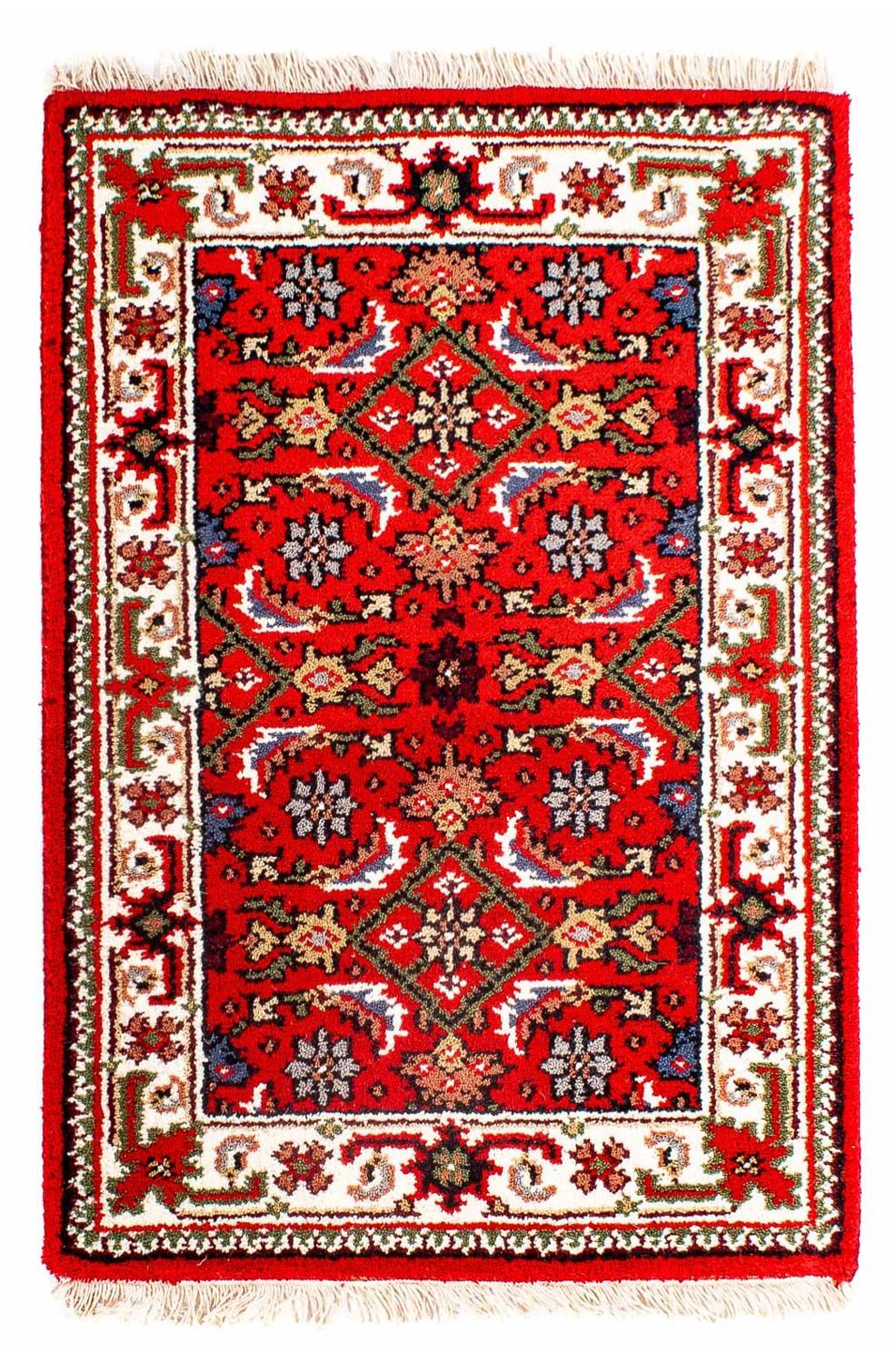 Oosters tapijt - Bijar - Indus - 90 x 60 cm - rood