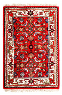 Oosters tapijt - Bijar - Indus - 90 x 60 cm - rood
