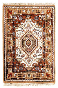 Oosters tapijt - Bijar - Indus - 91 x 61 cm - beige