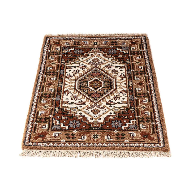 Oosters tapijt - Bijar - Indus - 91 x 61 cm - beige