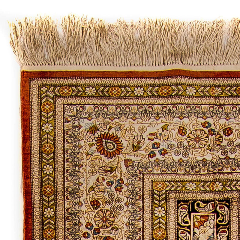 Loper Zijden tapijt - China zijde - 272 x 71 cm - rood