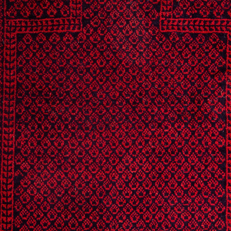 Baluch tapijt - 129 x 84 cm - donkerrood