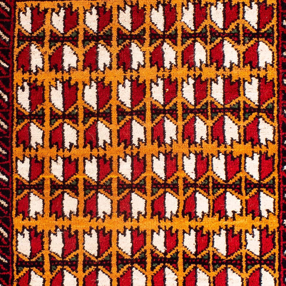 Baluch tapijt - 129 x 75 cm - donkerrood