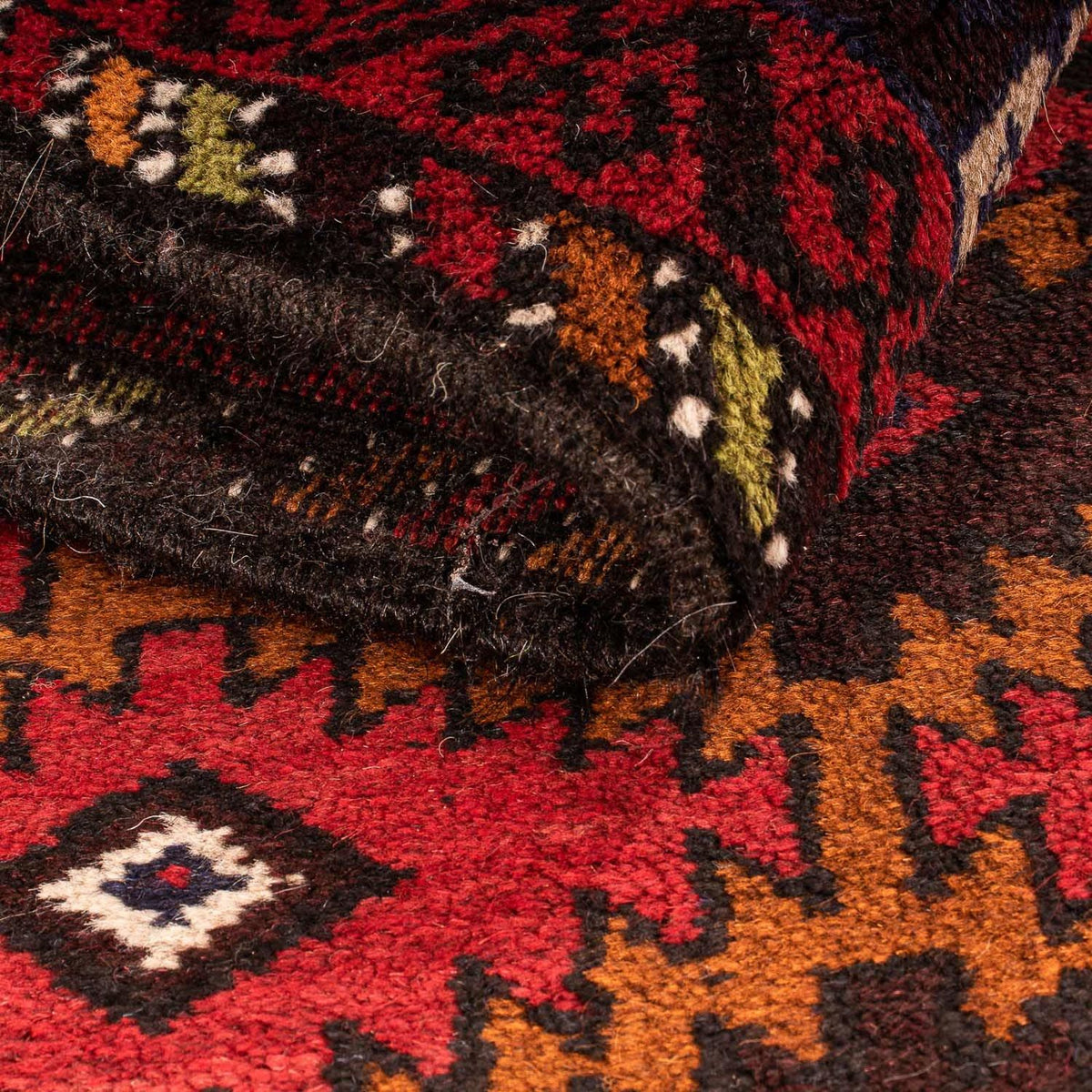 Baluch tapijt - 125 x 80 cm - donkerrood