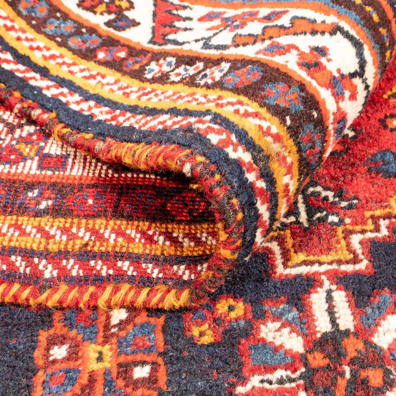 Perzisch Tapijt - Nomadisch - 142 x 115 cm - donkerrood