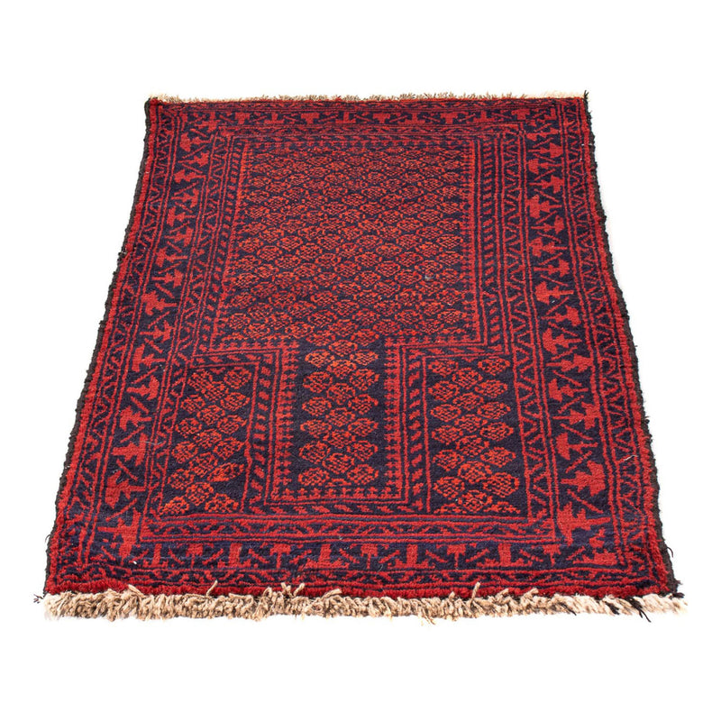 Baluch tapijt - 132 x 79 cm - donkerrood