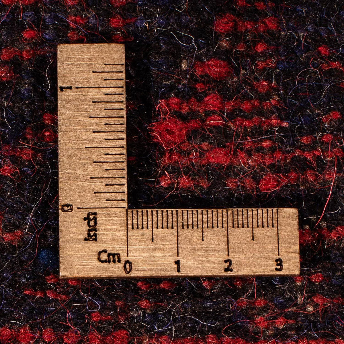 Baluch tapijt - 132 x 79 cm - donkerrood