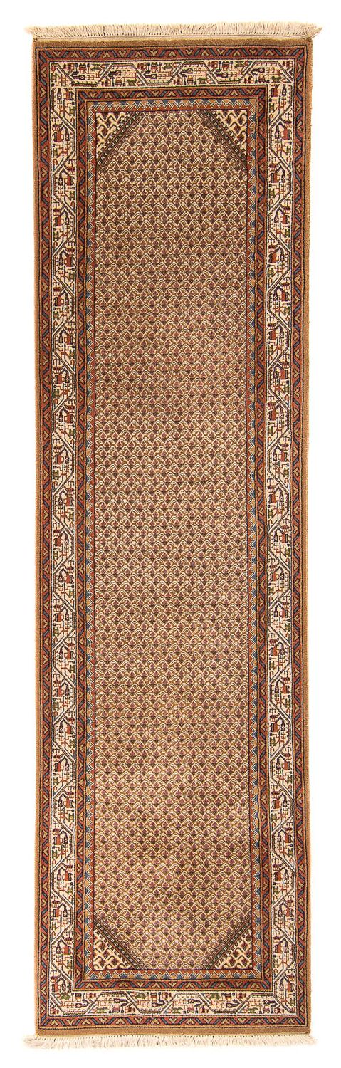 Loper Oosters tapijt - Mir - Indus - 284 x 70 cm - beige