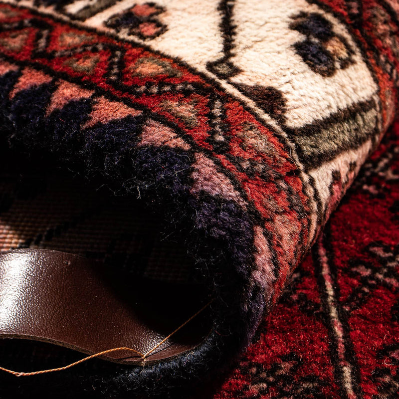 Perzisch Tapijt - Nomadisch - 144 x 98 cm - donkerrood