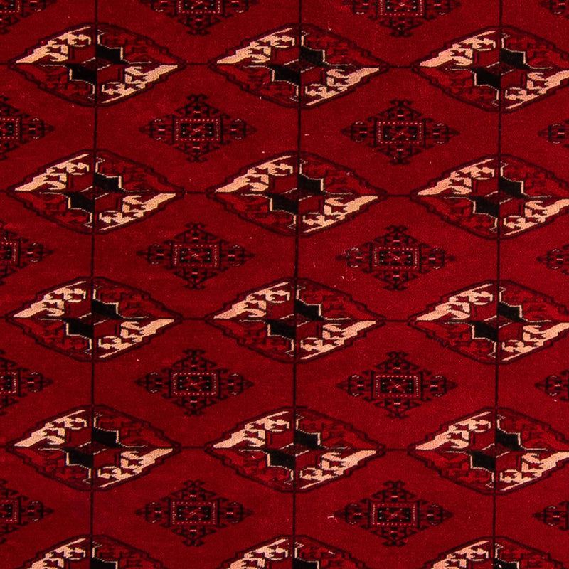 Turkaman tapijt - 190 x 146 cm - donkerrood