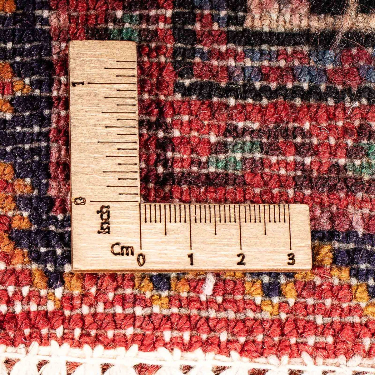 Loper Gabbeh tapijt - Indus - 197 x 77 cm - rood