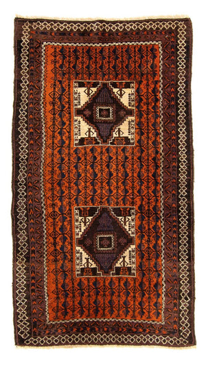 Baluch tapijt - 192 x 111 cm - bruin