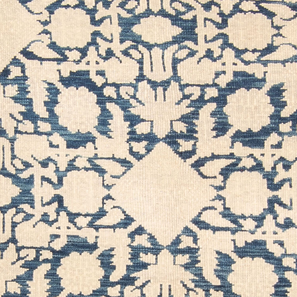 Designer tapijt - 279 x 185 cm - donkerblauw