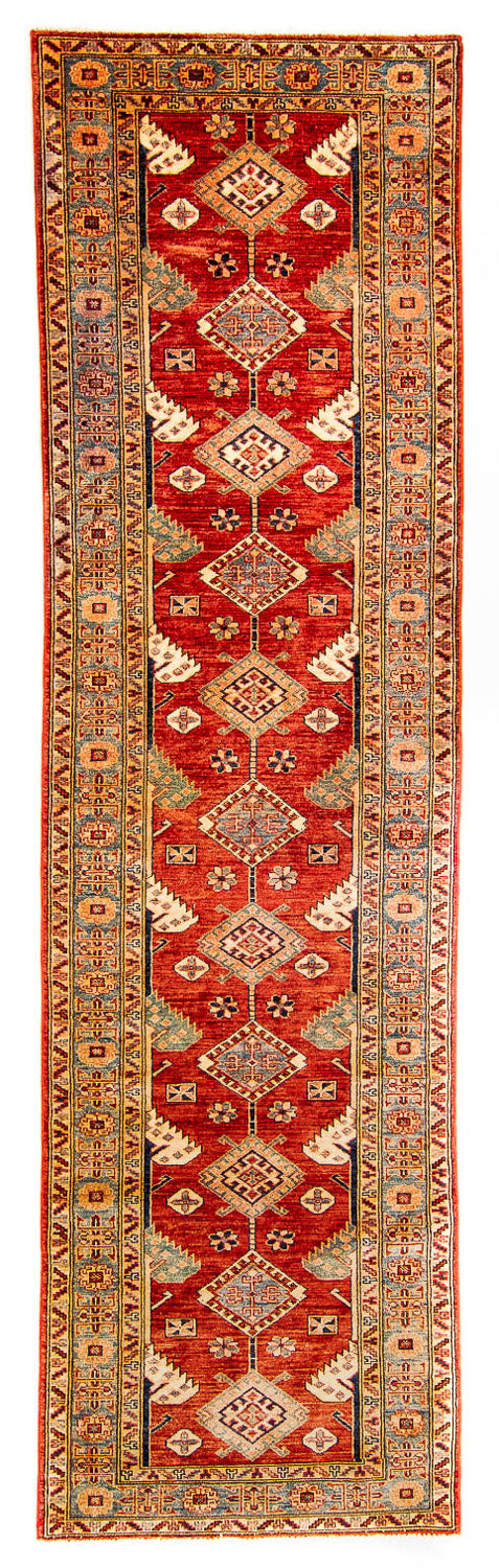 Loper Ziegler Tapijt - Kazak - 321 x 84 cm - rood