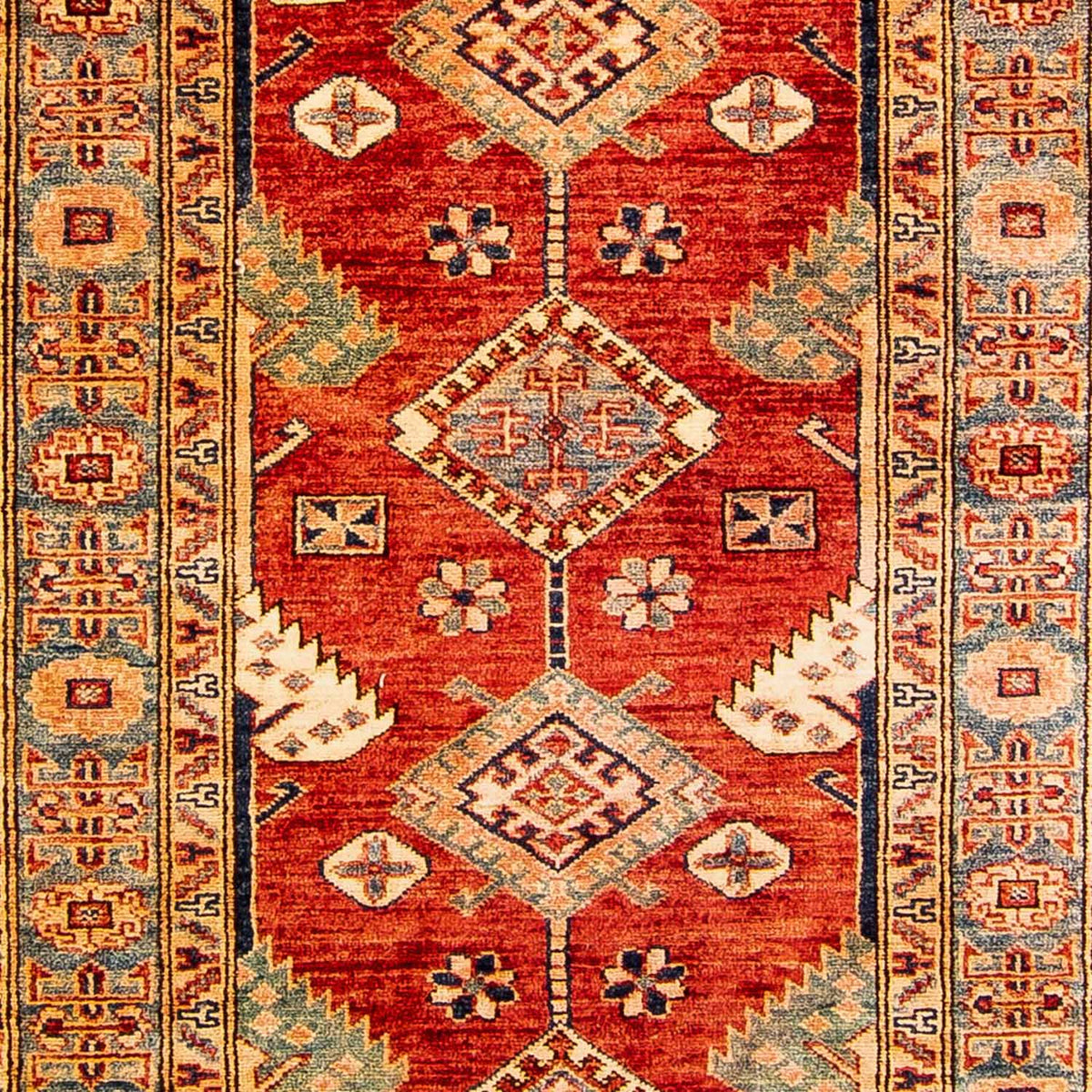 Loper Ziegler Tapijt - Kazak - 321 x 84 cm - rood