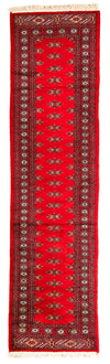 Pakistaans tapijt 76x326cm - Oosters Tapijt - Loper / Rood / 76 x 326 cm Loper