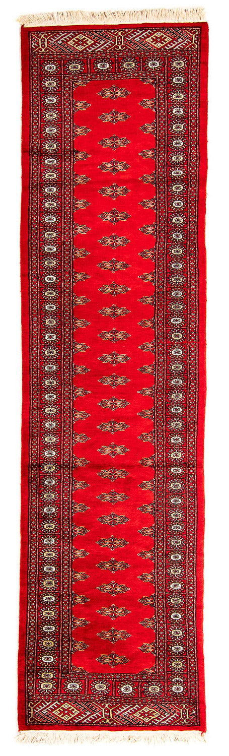Loper Pakistaans tapijt - 326 x 76 cm - rood