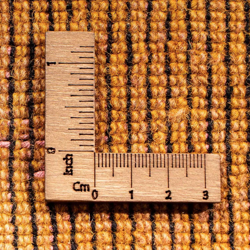 Loper Gabbeh Tapijt - Loribaft Perzisch - 395 x 80 cm - oranje