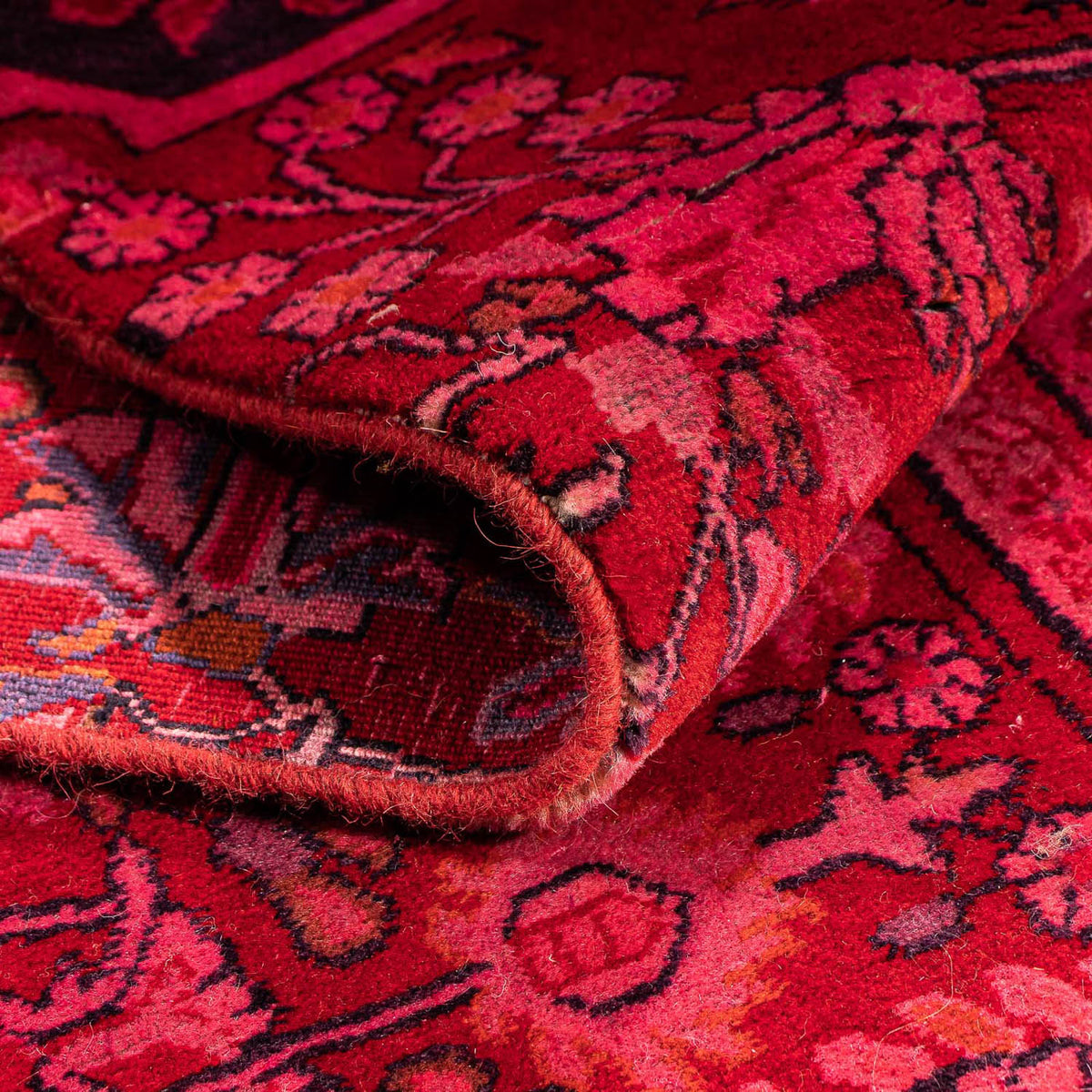 Loper Perzisch tapijt - Bijar - Koninklijk - 320 x 83 cm - rood