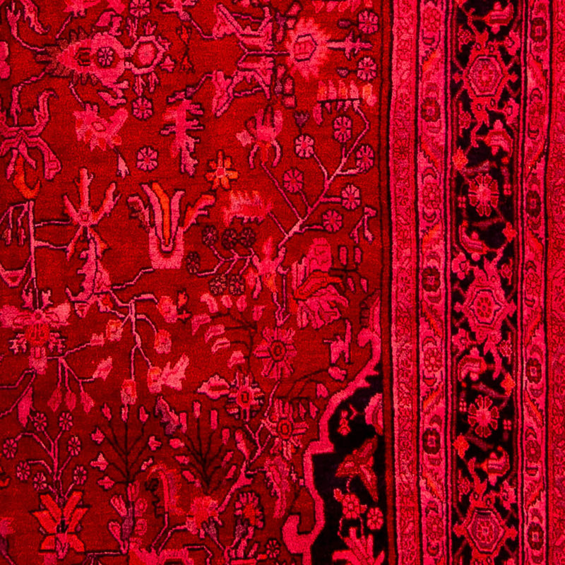 Loper Perzisch tapijt - Bijar - Koninklijk - 320 x 74 cm - rood