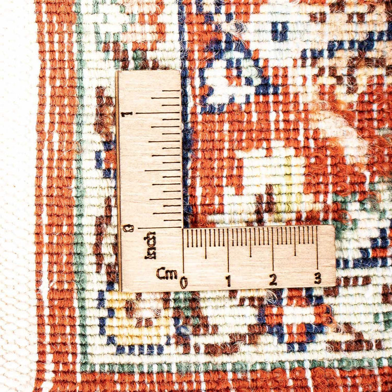 Loper Oosters tapijt - Bijar - Indus - 340 x 77 cm - beige