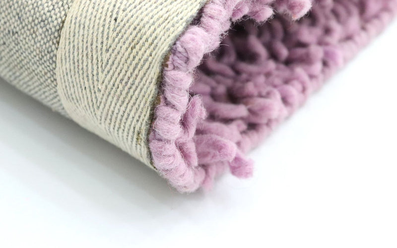 Loper Hoogpolig tapijt - 315 x 79 cm - paars