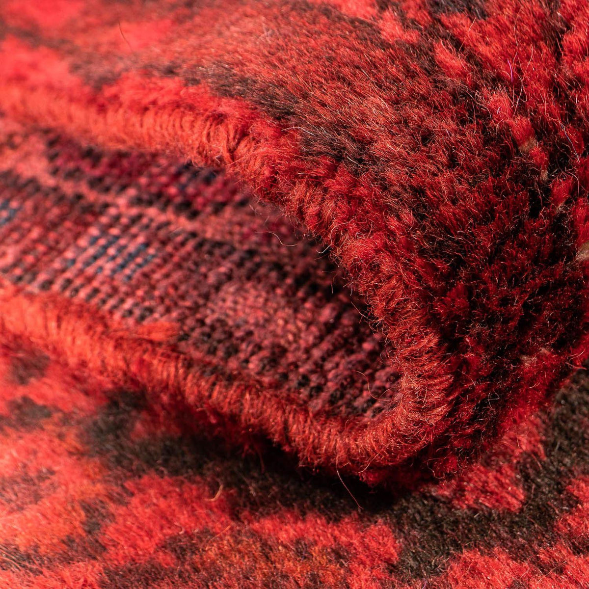 Loper Perzisch Tapijt - Nomadisch - 277 x 77 cm - donkerrood