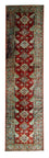 Loper Ziegler Tapijt - Kazak - 315 x 82 cm - donkerrood