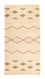 Kelim tapijt - Trendy - 150 x 76 cm - beige