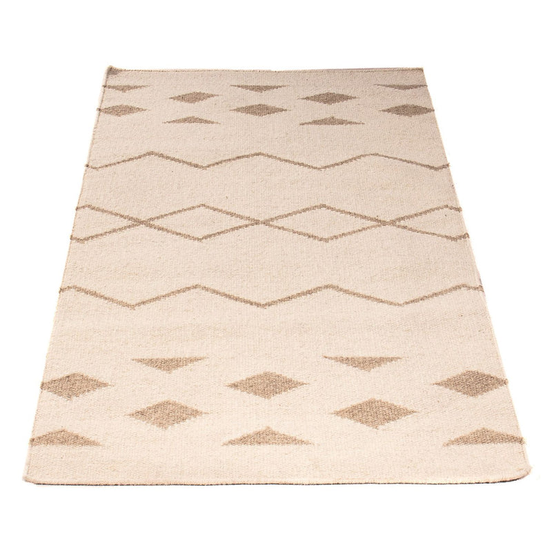 Kelim tapijt - Trendy - 150 x 76 cm - beige