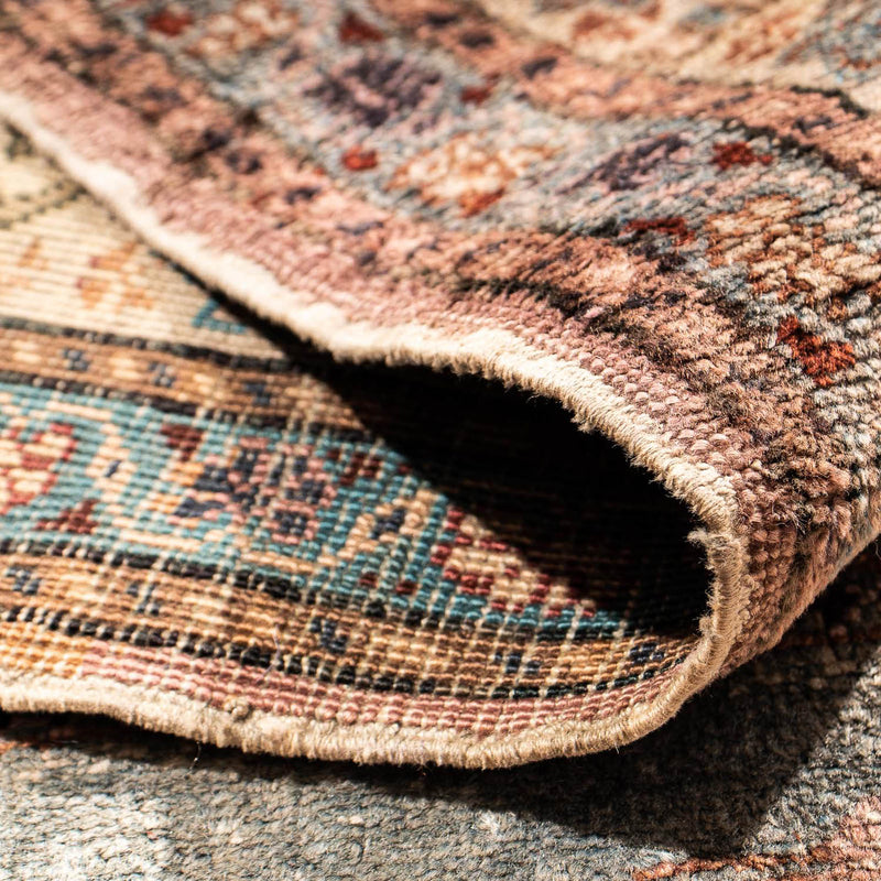 Zijden tapijt - Kayseri - 127 x 90 cm - veelkleurig