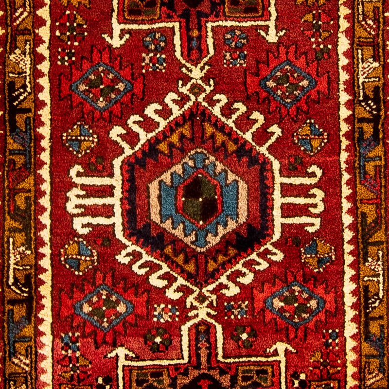 Loper Perzisch Tapijt - Nomadisch - 306 x 74 cm - donkerrood