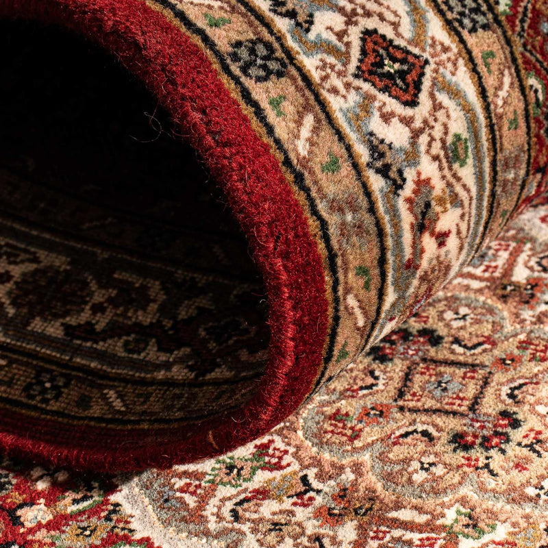 Loper Oosters tapijt - Tabriz - 296 x 83 cm - donkerrood