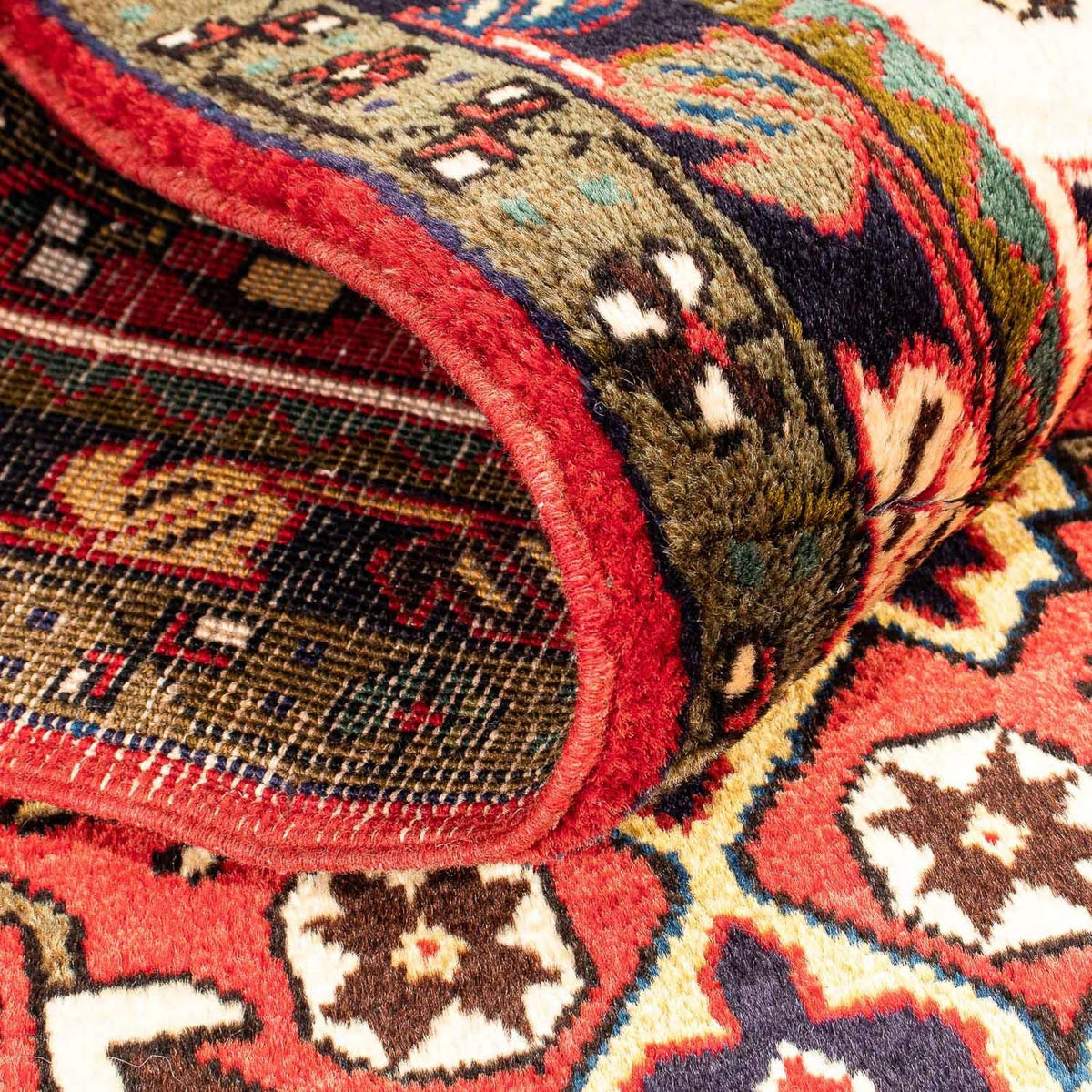 Loper Perzisch Tapijt - Nomadisch - 213 x 86 cm - donkerrood